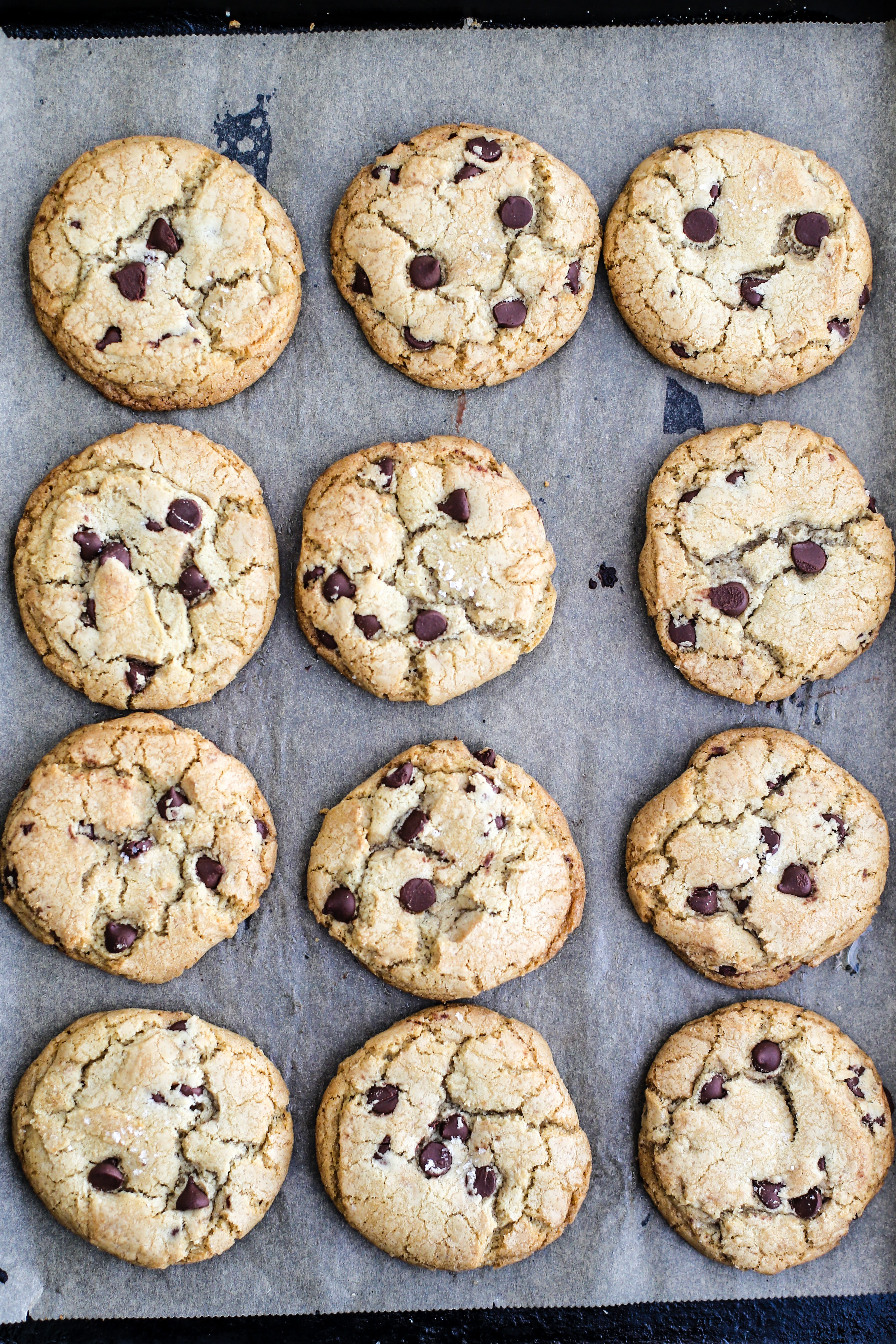 Mint Infused Chocolate Chip Cookies • ashcuoco